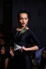 Model walk the ramp for Social Butterfly at Lakme Fashion Week Winter Festive 2014 Day 2 on 20th Aug 2014